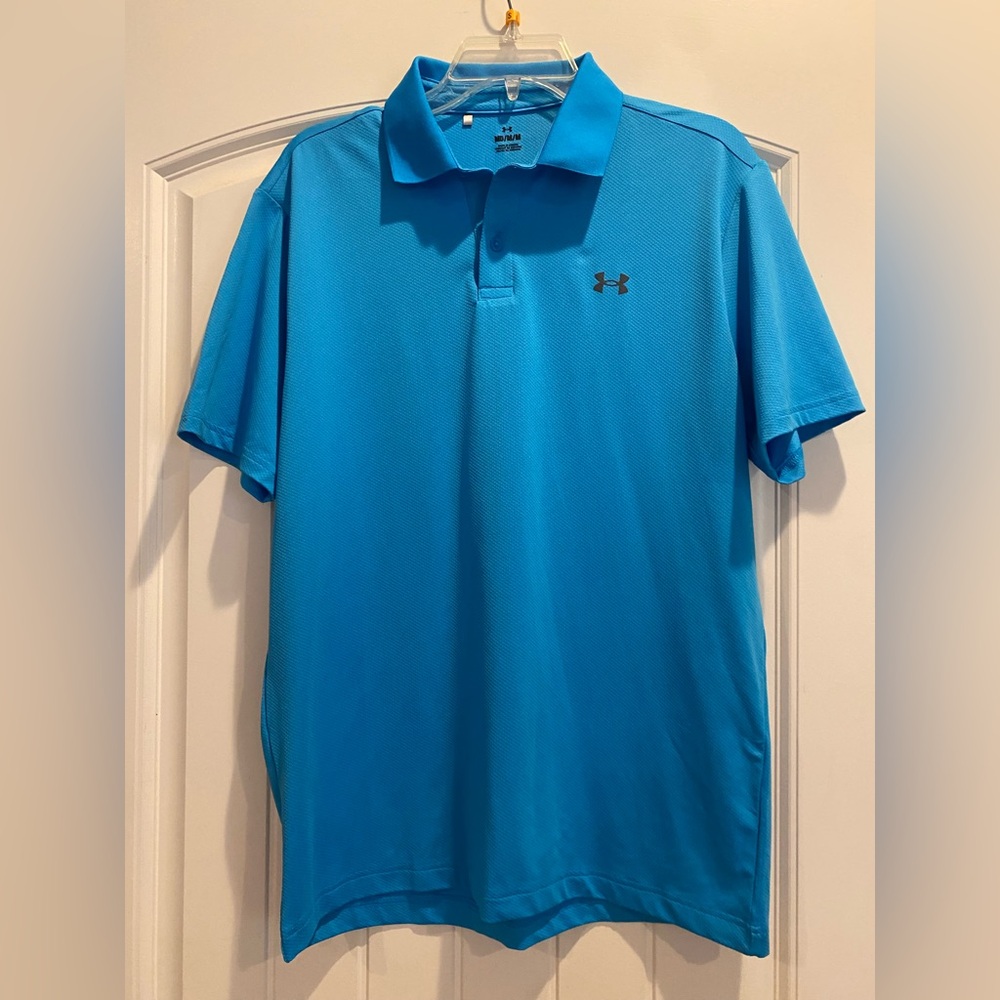 Under Armour Men's Vibrant Blue Polo